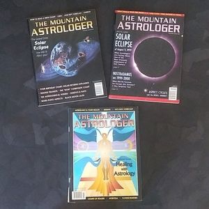 The Mountain Astrologer Magazine Back Issues (3)